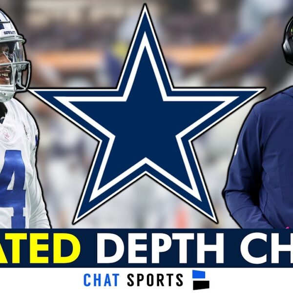 UPDATED Dallas Cowboys Depth Chart After Cowboys Minicamp