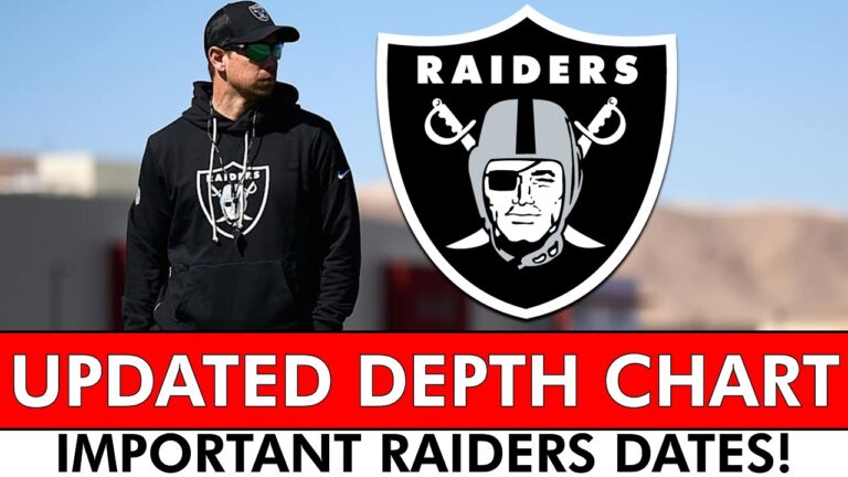UPDATED Las Vegas Raiders Depth Chart Before Training Camp Important Raiders Offseason Dates