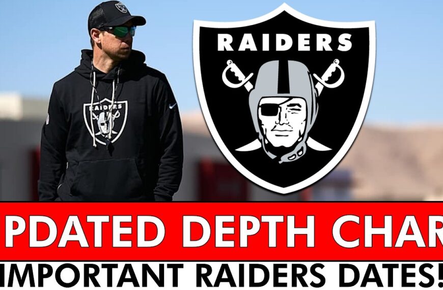 UPDATED Las Vegas Raiders Depth Chart Before Training Camp Important Raiders Offseason Dates