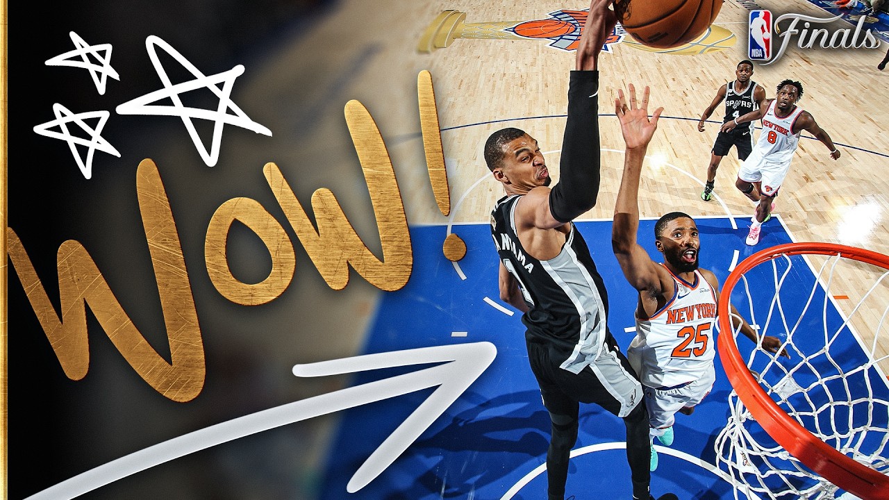 Victor Wembanyama Top plays of the Spurs 2026 NBA Finals Run!