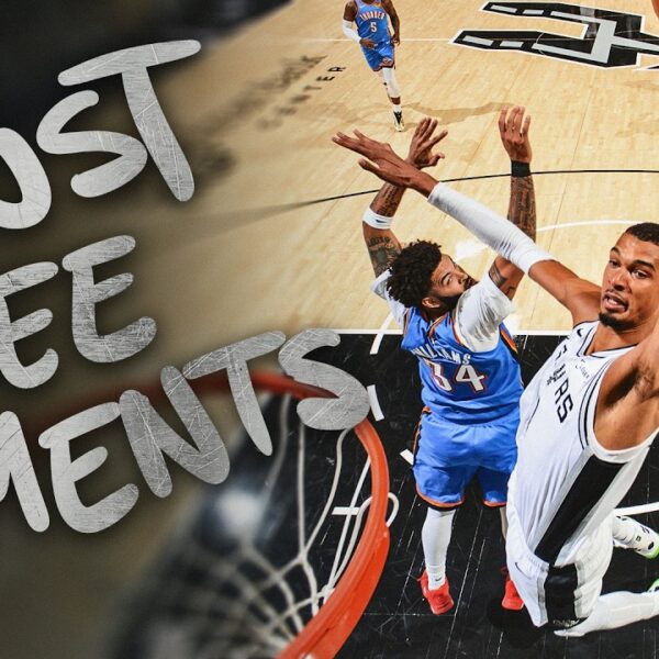 Victor Wembanyama’s Most ELECTRIC Plays of the Postseason