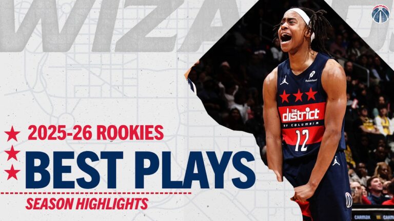 Washington Wizards Rookie’s Best Plays from the 2025-26 Season