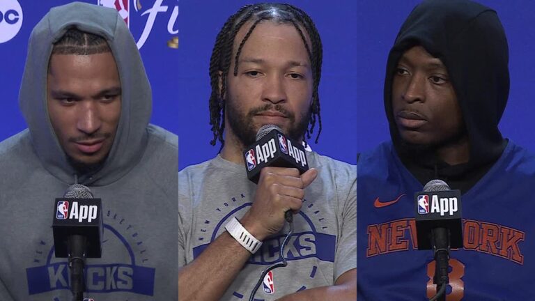 We can’t be satisfied just because we’re here Knicks Players on Importance of the NBA Finals