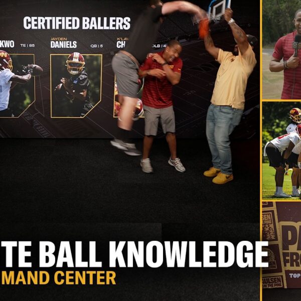 We KNOW Ball OTA LIVE Looks & Smoot Says Command Center Washington Commanders NFL