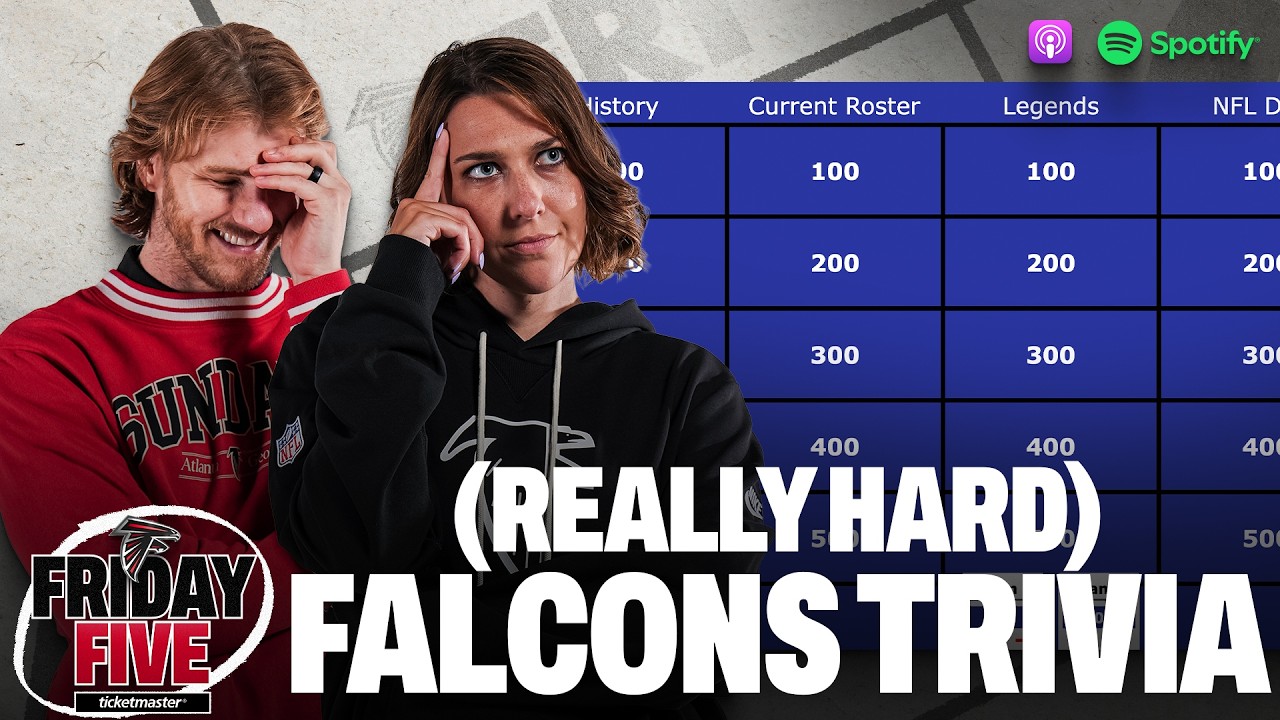 We play Falcons Trivia!! Plus Kyle Pitts Sr. reports & a 49ers breakdown Friday Five Podcast