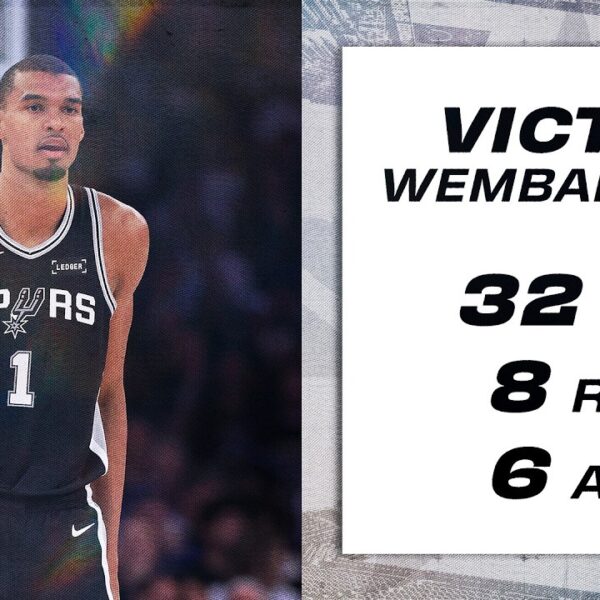 Wemby Goes Off For 32 Pts In Spurs Game 3 Win!