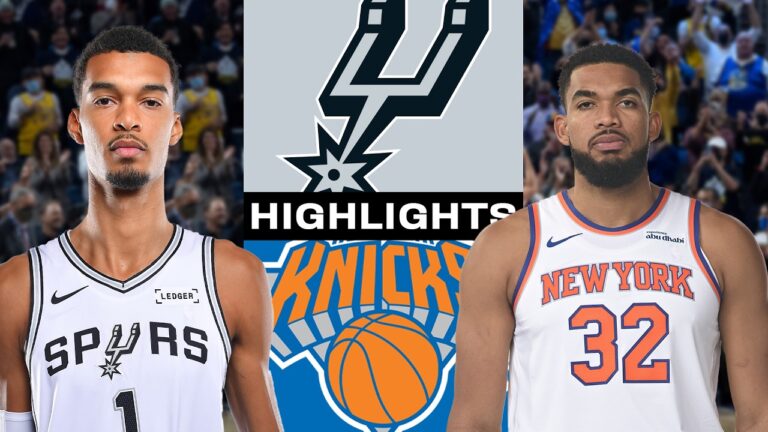 Wembys Double-Double in Game 1 of NBA Finals – FULL GAME HIGHLIGHTS