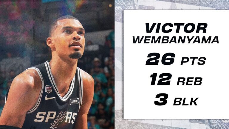 Wembys Nba Finals Debut Highlights