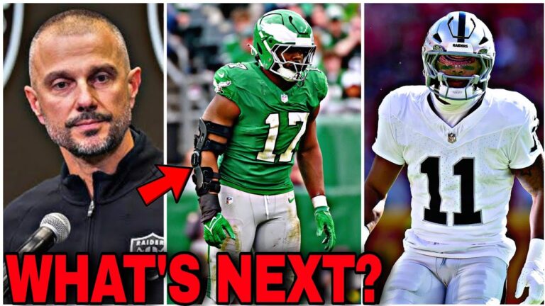 Where is Raiders LB Nakobe Dean? HUGE Jeremy Chinn Treydan Stukes insight.