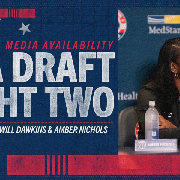 Will Dawkins and Amber Nichols Speak to Media After Night Two of the 2026 NBA Draft