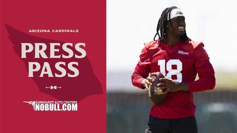 WR Marvin Harrison Jr. Press Conference AZ Cardinals