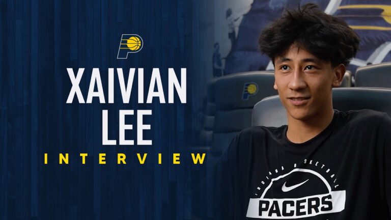 Xaivian Lee 1-on-1 Interview Indiana Pacers Prospect Workouts