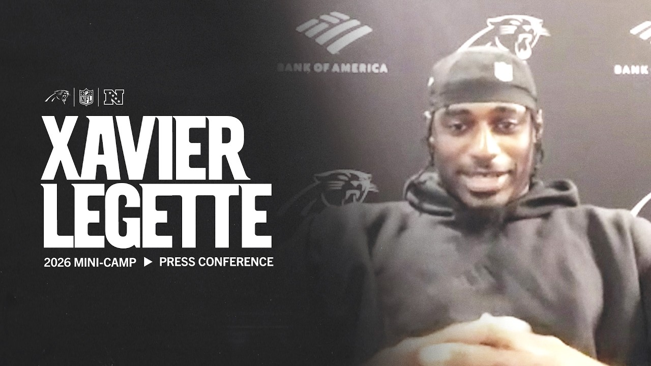 Xavier Legette: We’re trending in the right direction Carolina Panthers
