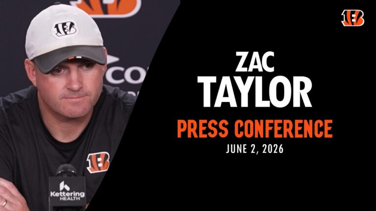 Zac Taylor Press Conference – June 2