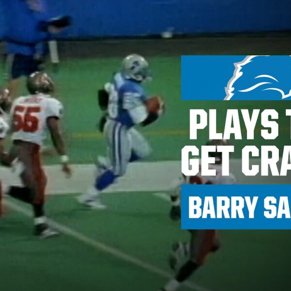 10 minutes of Barry Sanders plays that get CRAZIER Detroit Lions