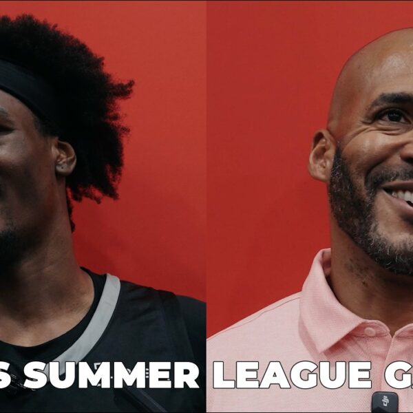 2026 Vegas Summer League Game 3 Media Availability: Spurs Coach Corliss Williamson, Emanuel Miller
