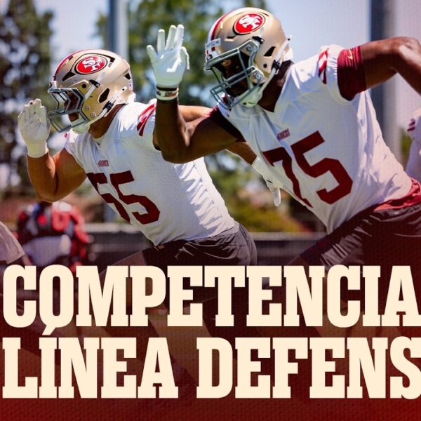 49ers en Español: Titulares y Competencia en la Línea Defensiva de los 49ers