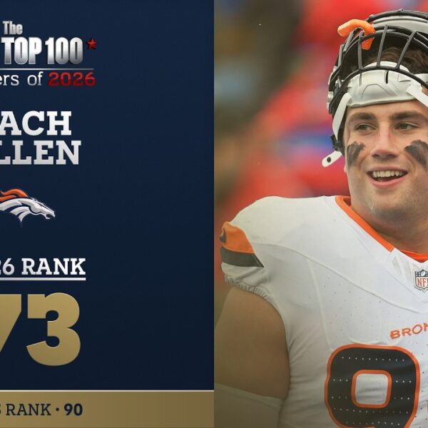 73: Zach Allen (DE, Broncos) Top 100 Players of 2026