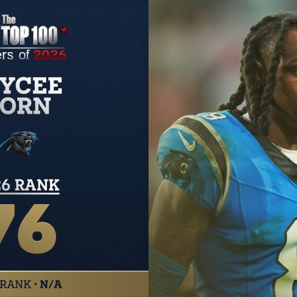 76: Jayce Horn (CB, Panthers) Top 100 Players of 2026