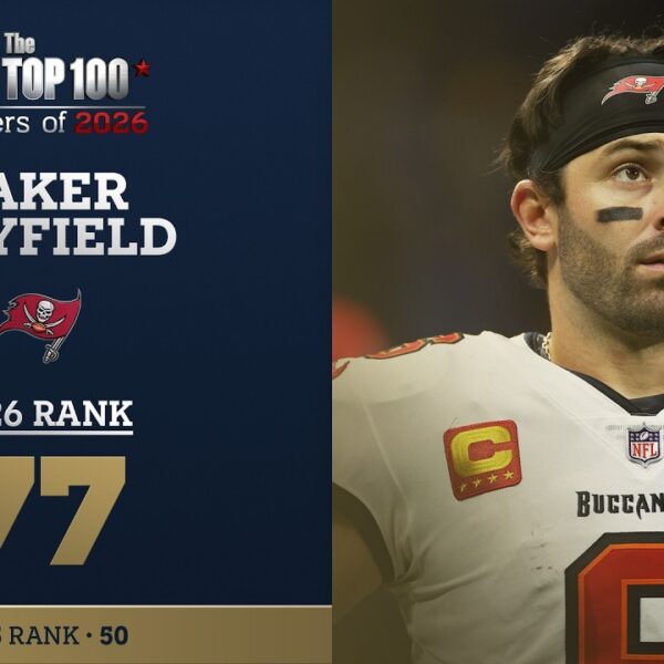 77: Baker Mayfield (QB Buccaneers) Top 100 Players of 2026