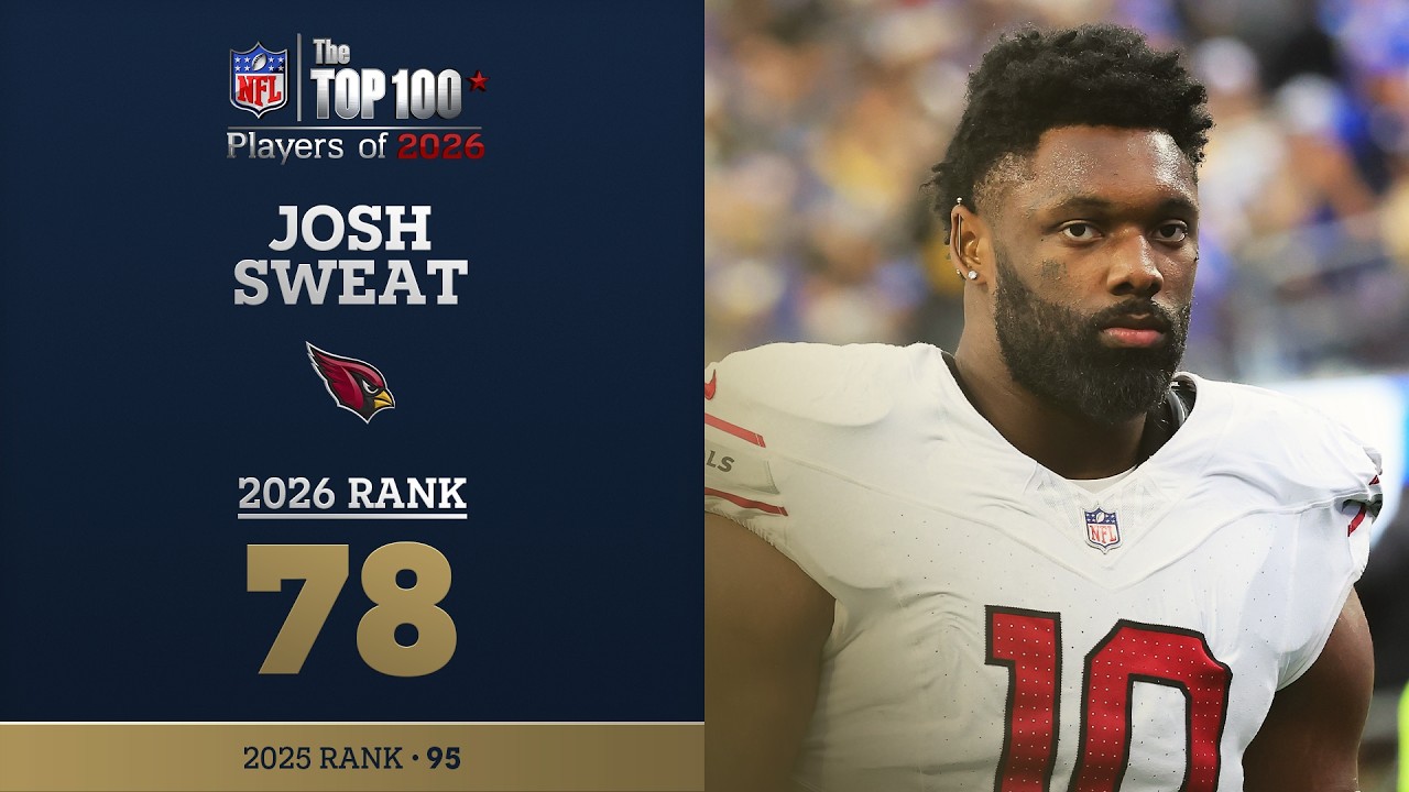 78: Josh Sweat (LB, Cardinals) Top 100 Players of 2026