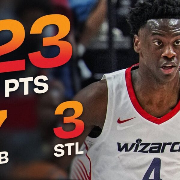 AJ Dybansta Shows Out With 23 PTS vs Kings July 12, 2026