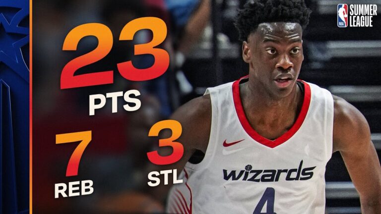 AJ Dybansta Shows Out With 23 PTS vs Kings July 12, 2026