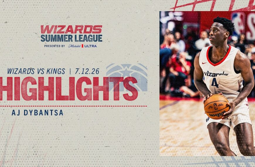 AJ Dybantsa Scores 23 Points and 7 Rebounds vs. Sacramento Kings