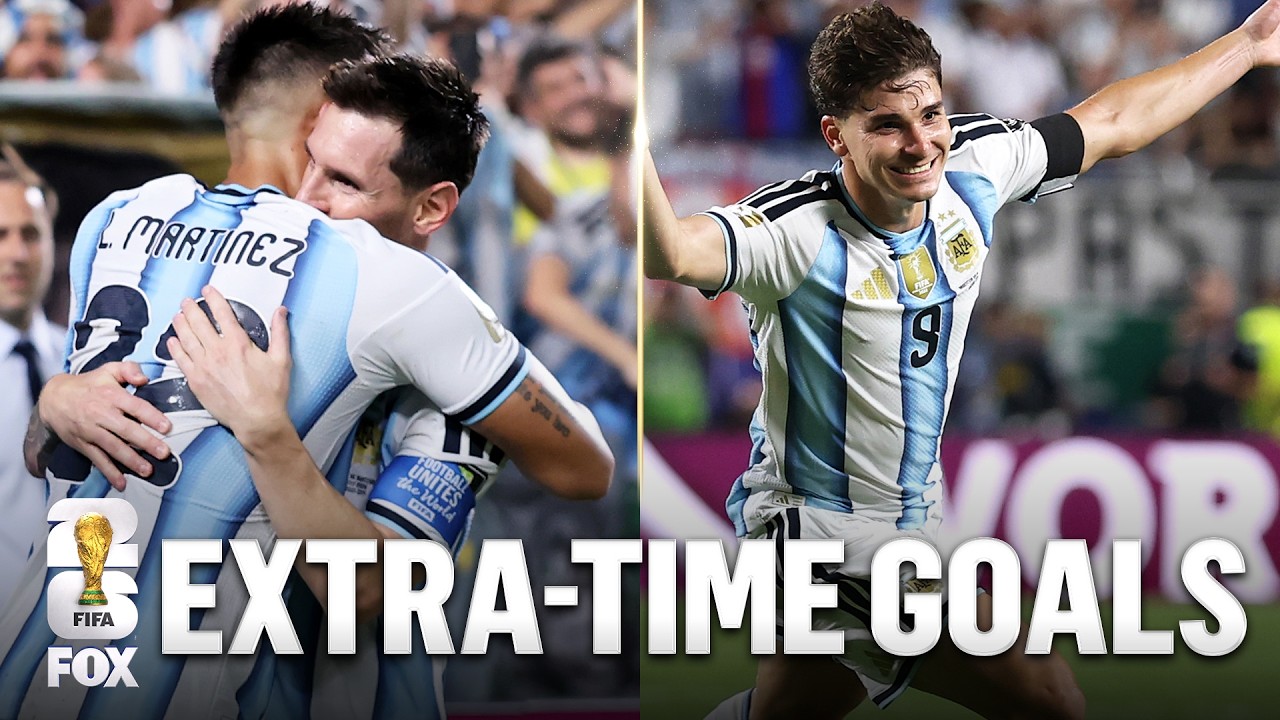 Argentina Scores TWICE in Extra Time Julián Alvarez & Lautaro Martínez Net Goals vs Switzerland
