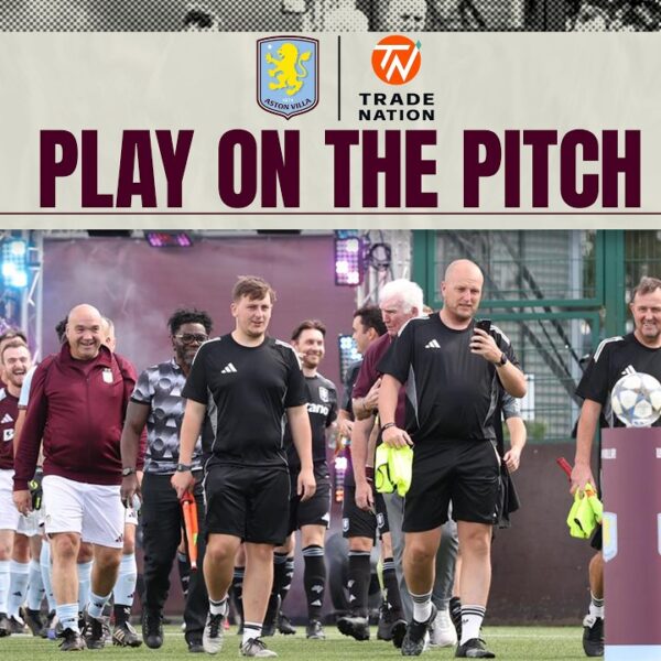 Aston Villa supporters joined by LEGENDS at Bodymoor Heath!