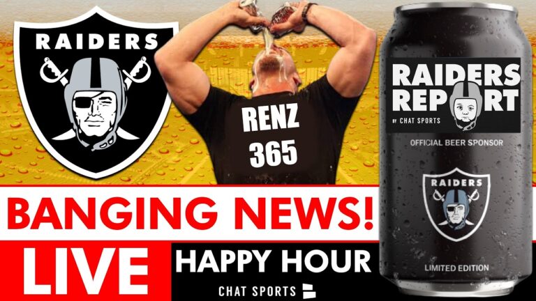 BANGING NEWS: Raiders Report Happy Hour Has Started!