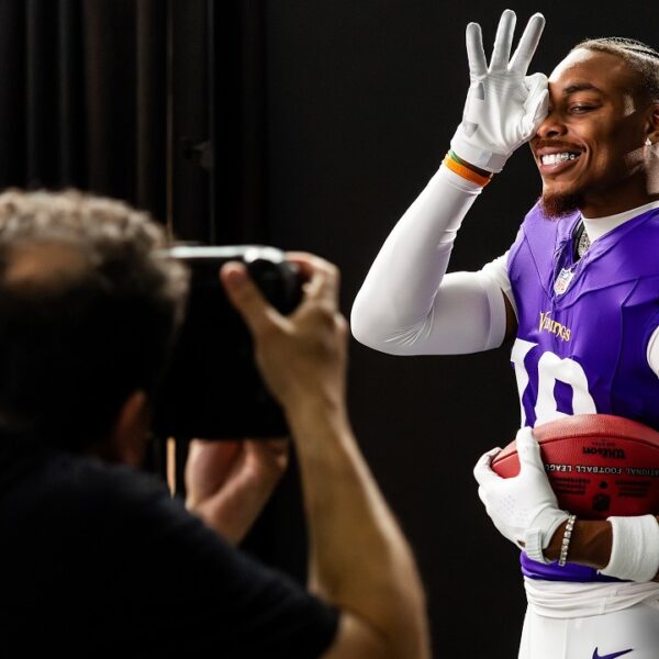 Behind-the-Scenes of NFL Media Day with Minnesota Vikings