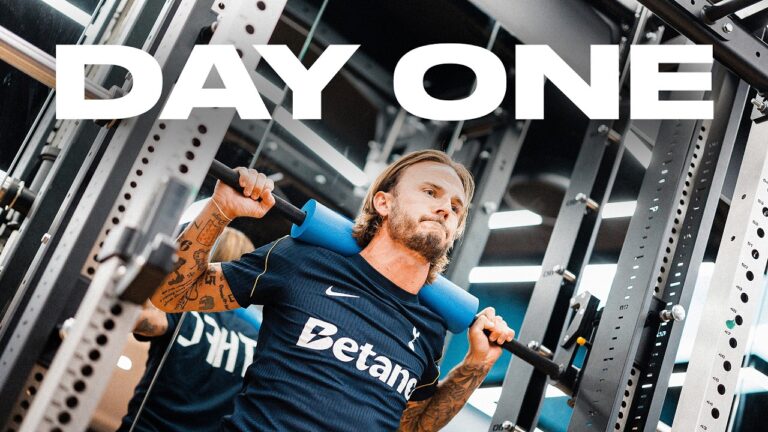 Behind the scenes of Spurs day one of pre-season!
