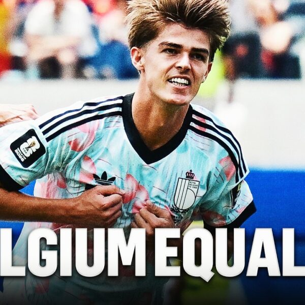 Belgium EQUALIZER Charles De Ketelaere Scores BRILLIANT Header vs Spain