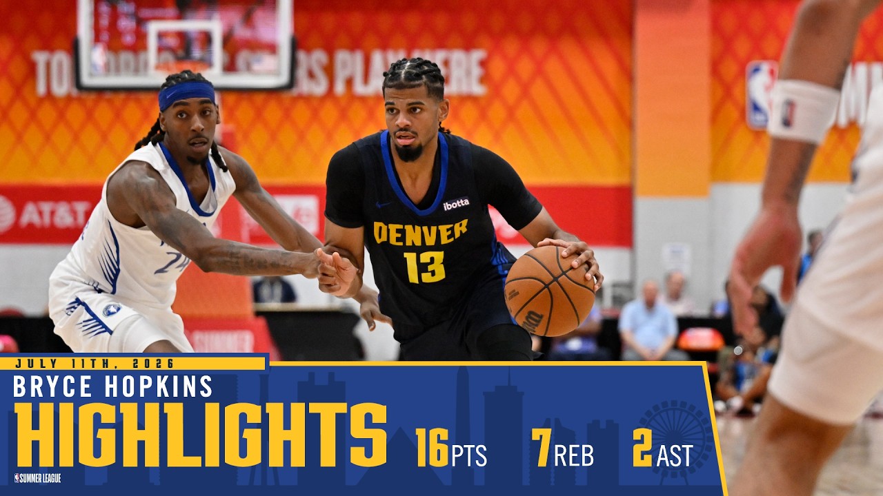 Bryce Hopkins Highlights vs. Timberwolves 2026 NBA Summer League