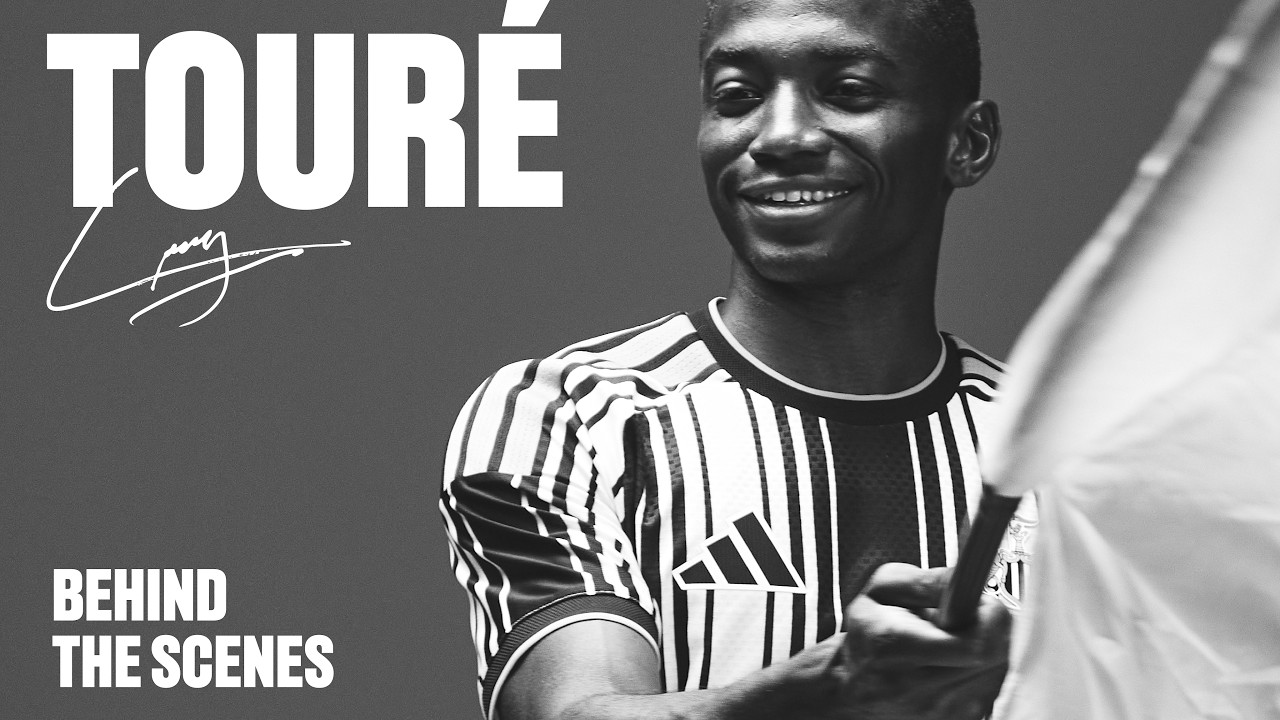 BTS: Bazoumana Touré’s signing day!