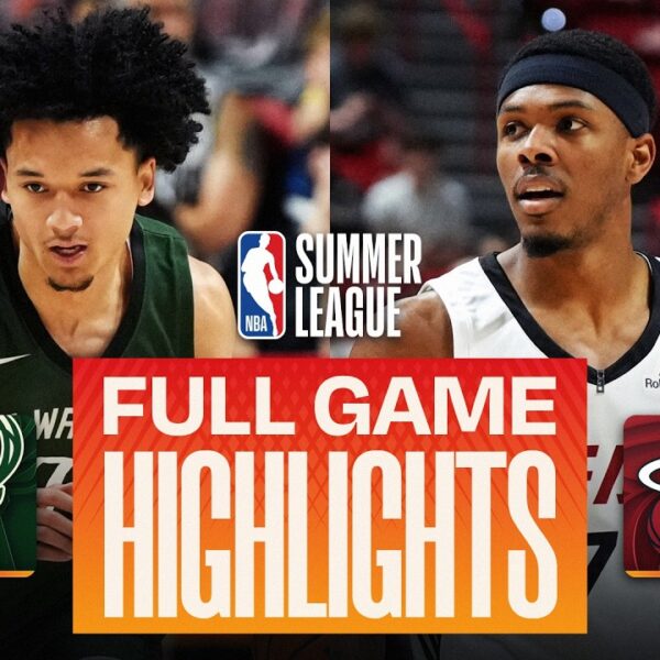 BUCKS vs HEAT LAS VEGAS SUMMER LEAGUE FULL GAME HIGHLIGHTS July 10, 2026