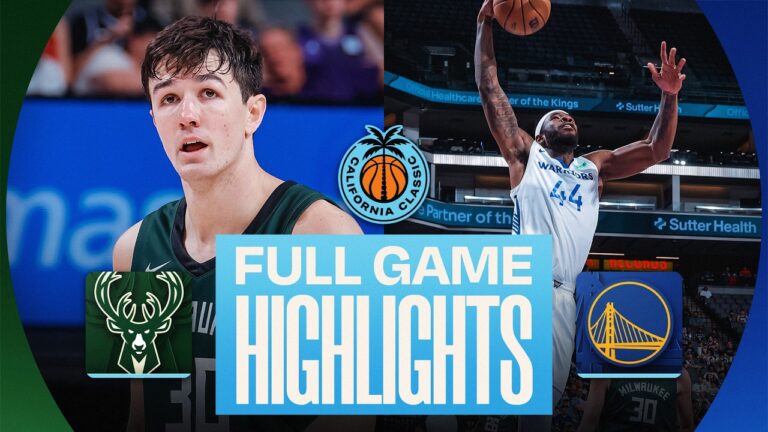 BUCKS vs WARRIORS CALIFORNIA CLASSIC FULL GAME HIGHLIGHTS July 4, 2026