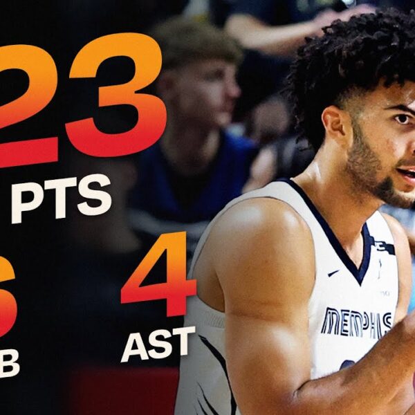 Cameron Boozer COOKED With 23 PTS In Vegas Summer League Debut July 10, 2026