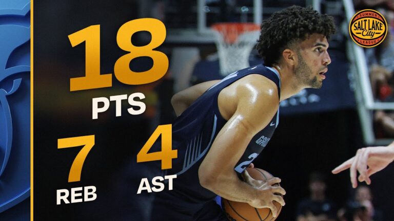 Cameron Boozer drops 18 PTS & 7 REBOUNDS in the Salt Lake City Summer League July 6, 2026