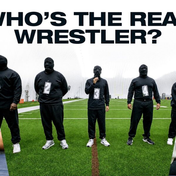 Can They Spot the Real Wrestler? Callin Bull