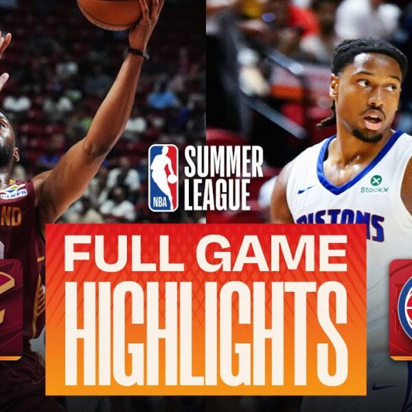 CAVALIERS vs PISTONS LAS VEGAS SUMMER LEAGUE FULL GAME HIGHLIGHTS July 12, 2026