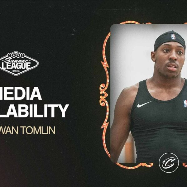 Cavs Summer League Practice Nae’Qwan Tomlin Media Availability 07.06.2026
