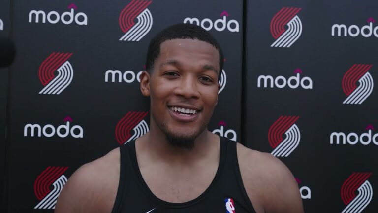 Chris Youngblood Summer League Media Availability July 3, 2026 Portland Trail Blazers