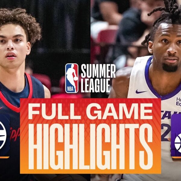 CLIPPERS vs JAZZ LAS VEGAS SUMMER LEAGUE FULL GAME HIGHLIGHTS July 12, 2026