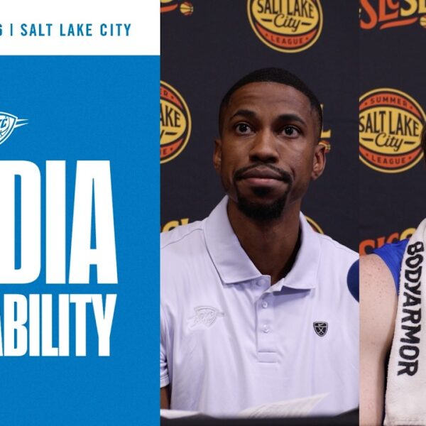 Coach Dixon and Josh Dix After Game 3 SLC Summer League Postgame Media July 7th, 2026