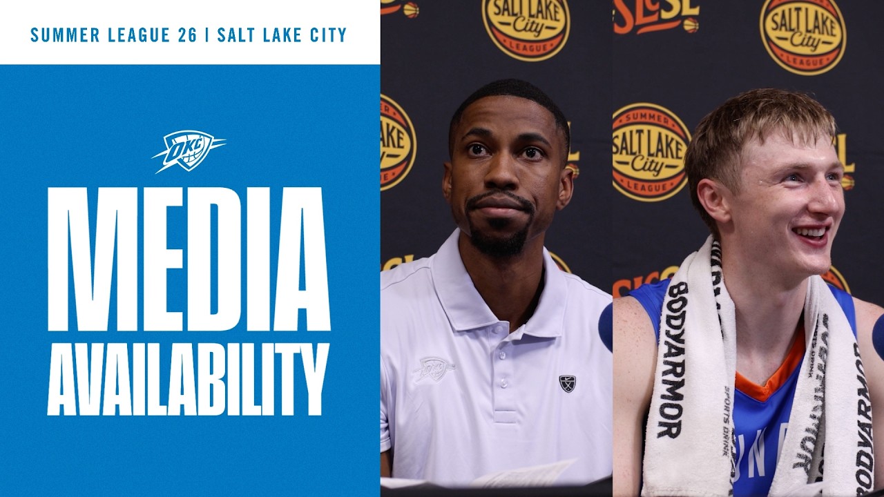 Coach Dixon and Josh Dix After Game 3 SLC Summer League Postgame Media July 7th, 2026