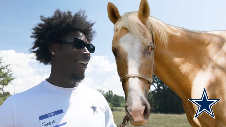 Cowboys Rookies Visit a Horse Ranch Dallas Cowboys 2026