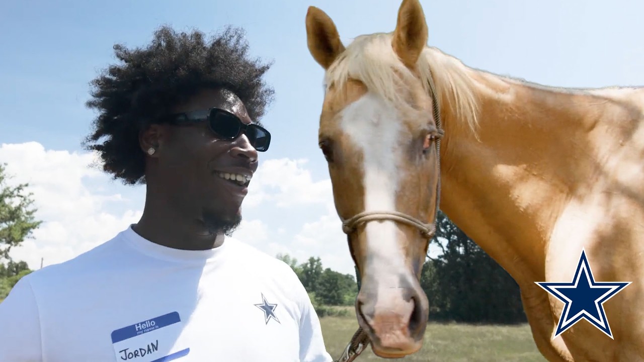 Cowboys Rookies Visit a Horse Ranch Dallas Cowboys 2026