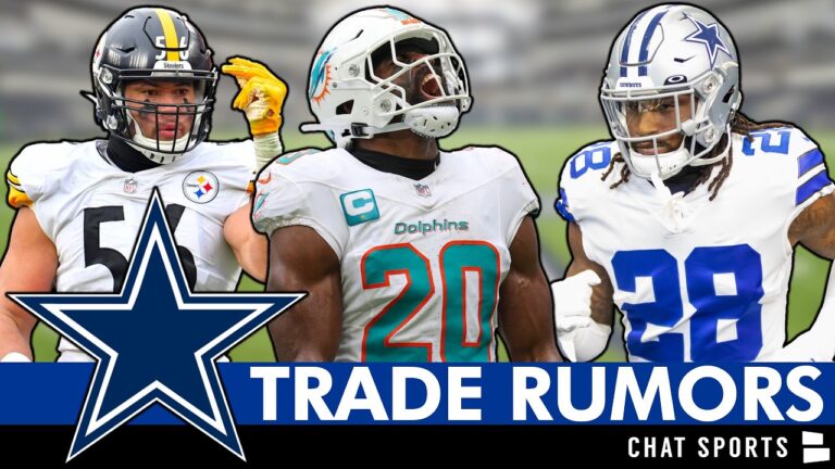 Cowboys Trade Rumors Ft. Caelen Carson To Lions, Malik Hooker, Jordyn Brooks & Alex Highsmith